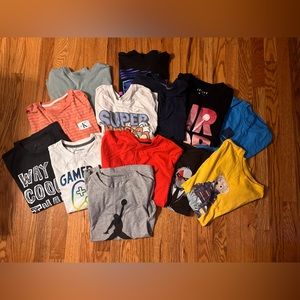 Boys t-shirts size 10/12